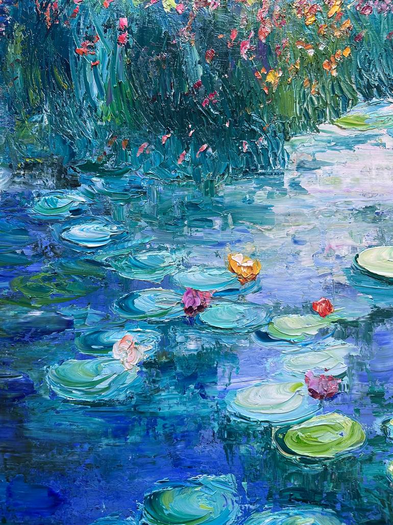 Original Impressionism Landscape Painting by Maria-Victoria Checa