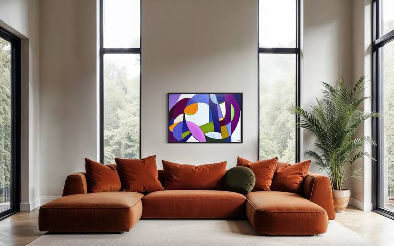 Original Figurative Abstract Painting by Maria-Victoria Checa