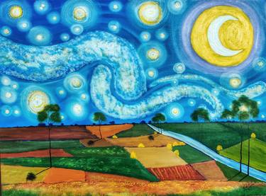 The Deluded Starry Night thumb