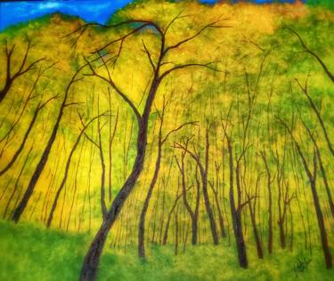 Original Expressionism Landscape Paintings by Mahfuzur Rahman