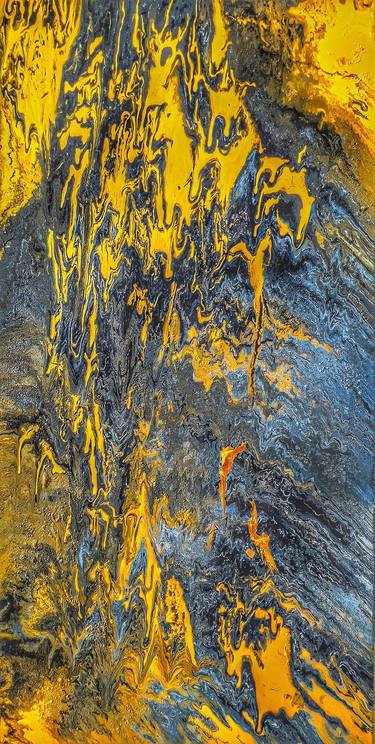 Print of Abstract Expressionism Abstract Paintings by Mahfuzur Rahman