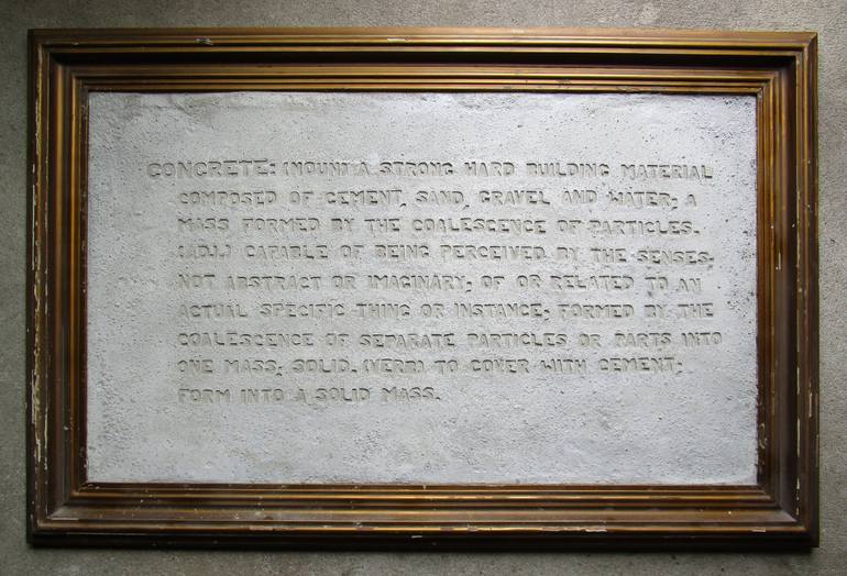 A concrete definition Sculpture by H Segismundo Saatchi Art