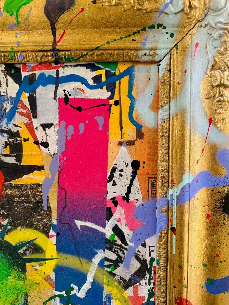 Original Street Art Graffiti Mixed Media by Rs Artist