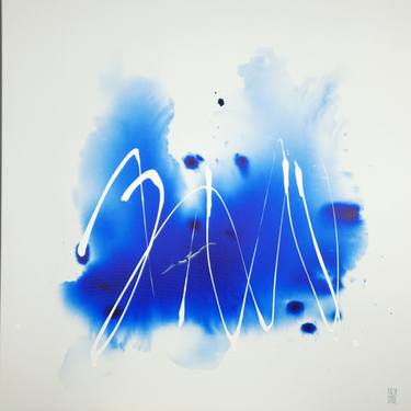Print of Abstract Water Paintings by Anja Spagl