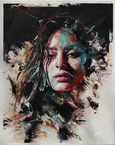 Print of Realism Women Paintings by Pablo Quinteiro
