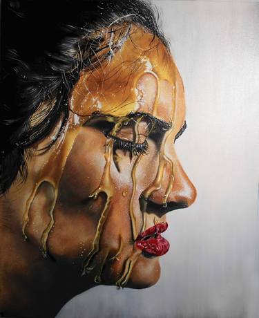 Print of Realism Women Paintings by Pablo Quinteiro