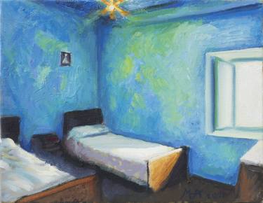 Original Interiors Paintings by mariano aguilar maluenda