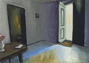 Original Interiors Paintings by mariano aguilar maluenda