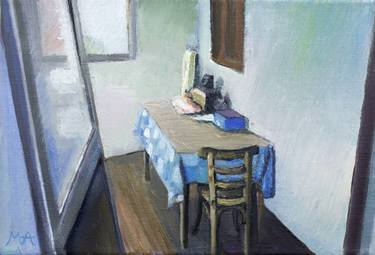 Original Interiors Paintings by mariano aguilar maluenda