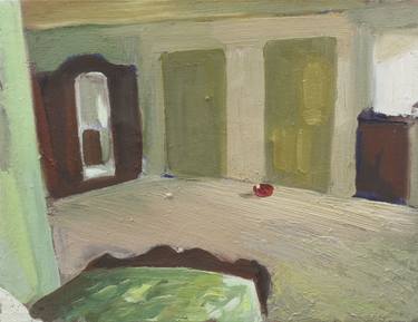 Print of Impressionism Interiors Paintings by mariano aguilar maluenda
