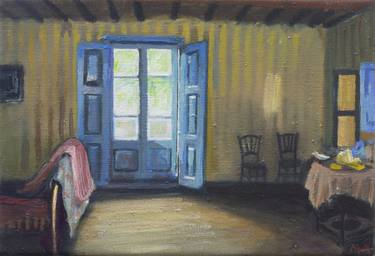 Original Interiors Paintings by mariano aguilar maluenda