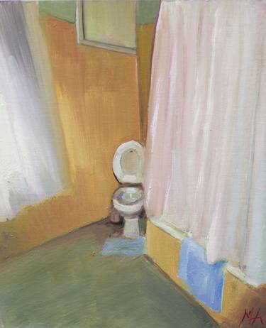 Print of Realism Interiors Paintings by mariano aguilar maluenda