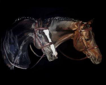 Original Fine Art Animal Paintings by Victoria Newton