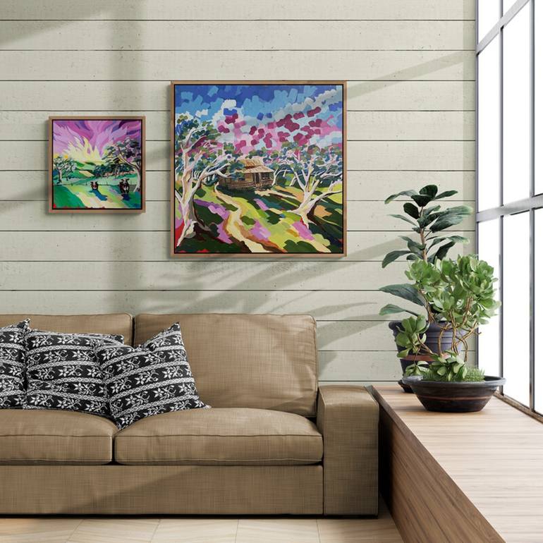 Original Contemporary Landscape Painting by Maggie Deall