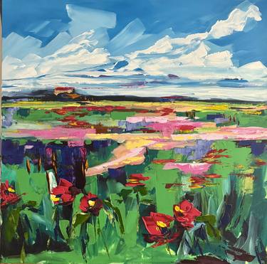 Original Contemporary Landscape Painting by Maggie Deall