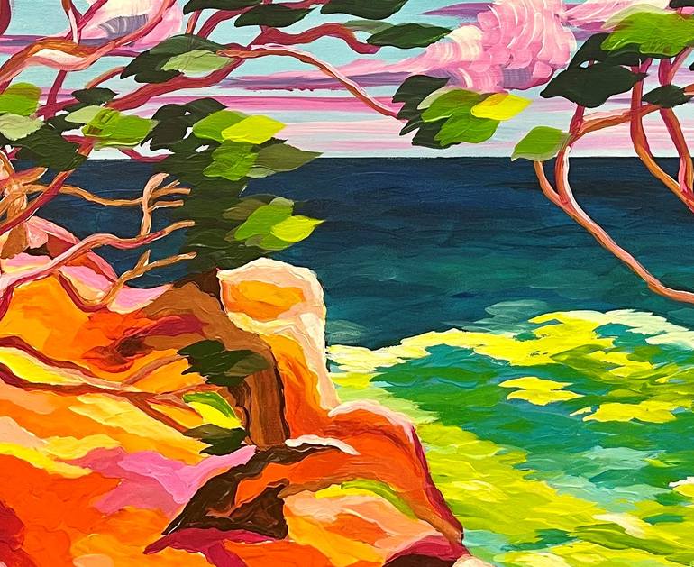 Original Contemporary Landscape Painting by Maggie Deall