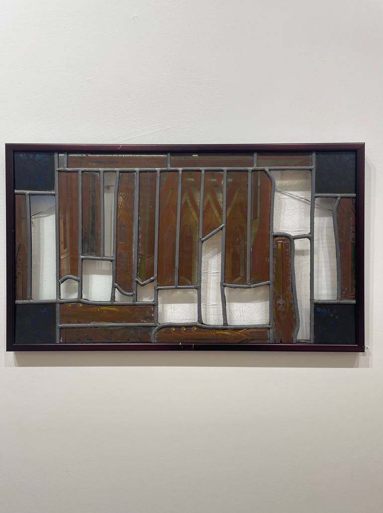 Original Abstract Expressionism Architecture Sculpture by Jan Schusswohl