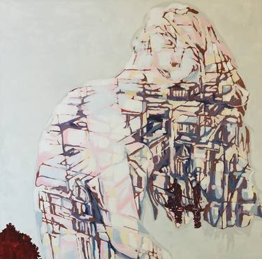Original Abstract Cities Paintings by Jan Schusswohl