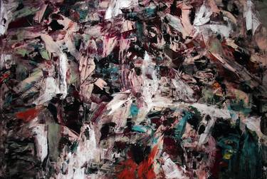 Original Abstract Expressionism Abstract Paintings by H J