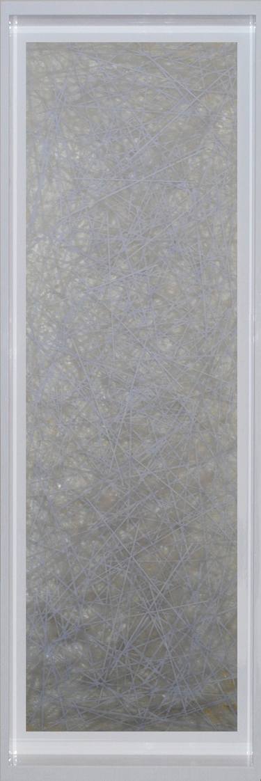 Saatchi Art Artist Ayis Zita; Collage, “in mesh (a white landscape)” #art