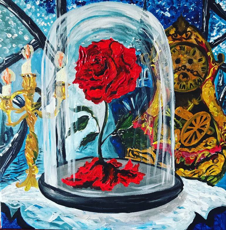 Beauty And The Beast Painting By Ivelina Mihaylova Saatchi Art