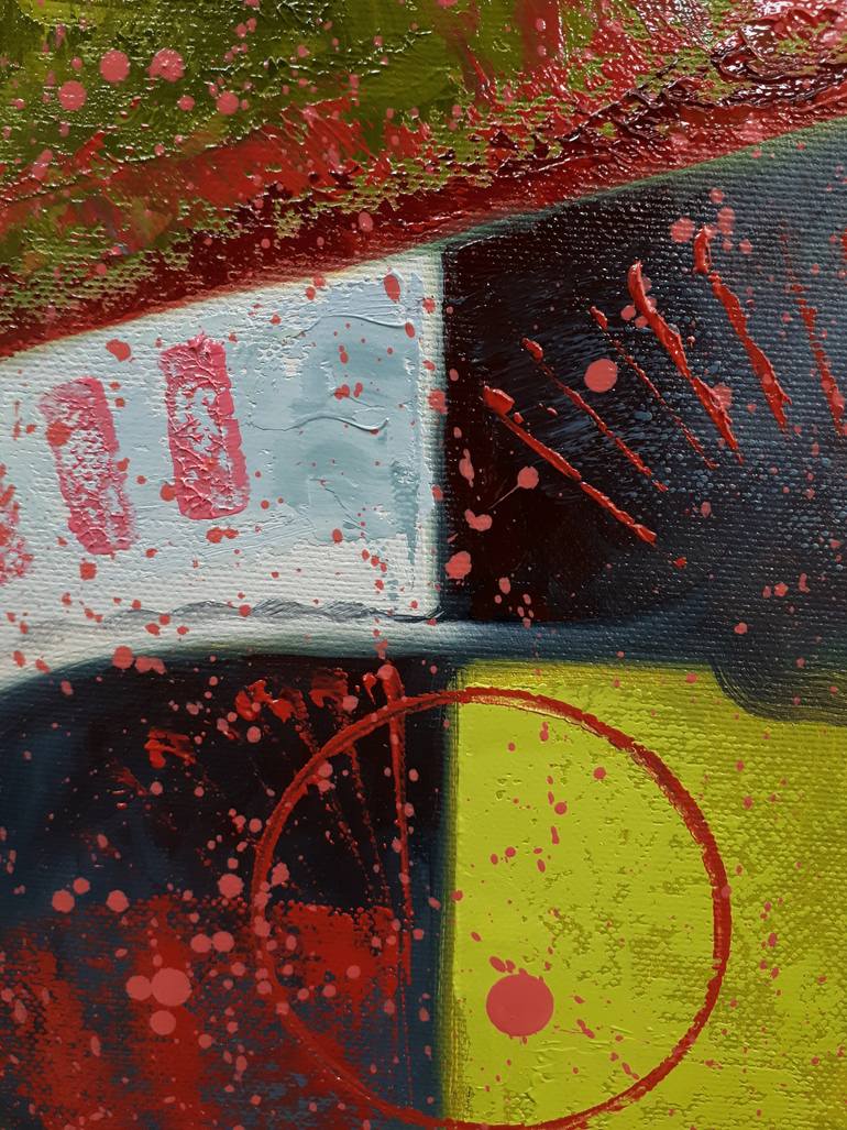 Original Abstract Animal Painting by Serhii Voichenko