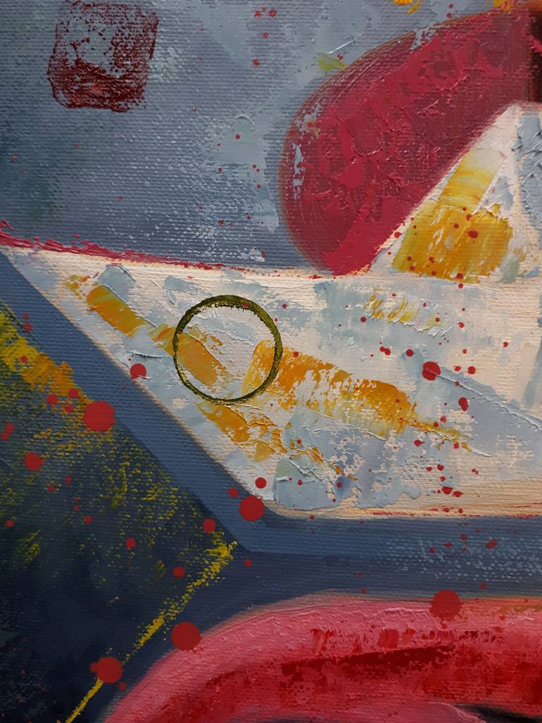 Original Abstract Animal Painting by Serhii Voichenko