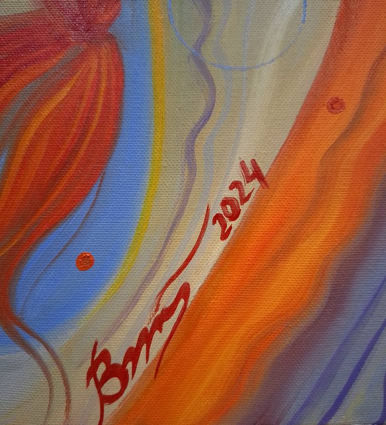 Original Surrealism People Painting by Serhii Voichenko