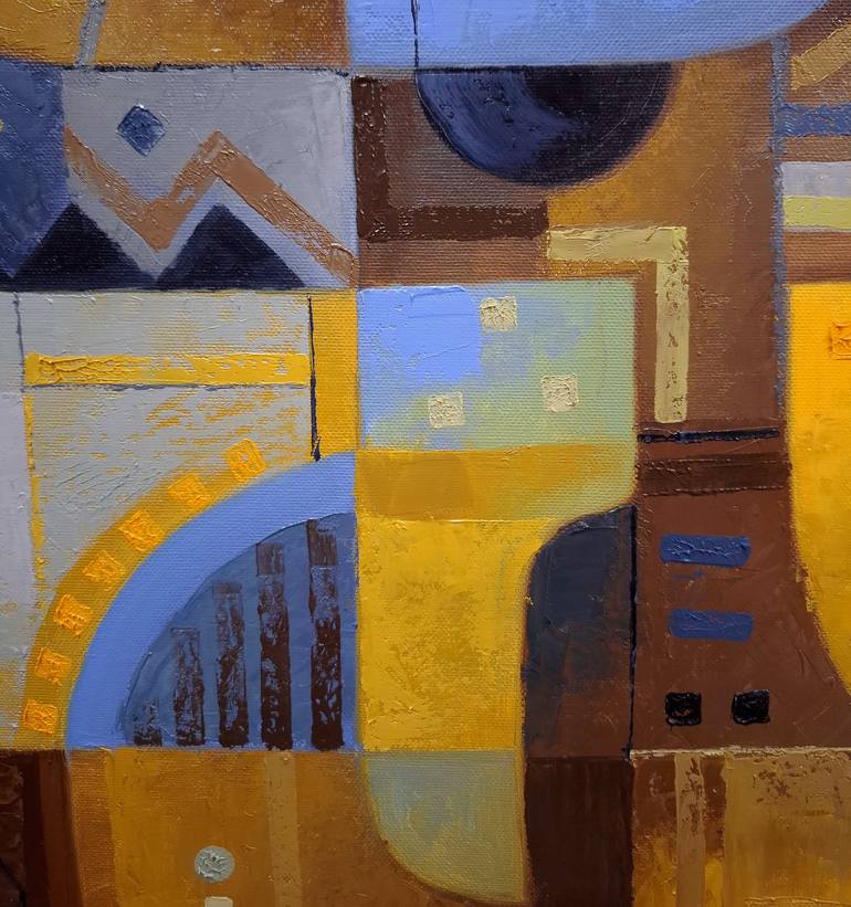 Original Abstract Painting by Serhii Voichenko
