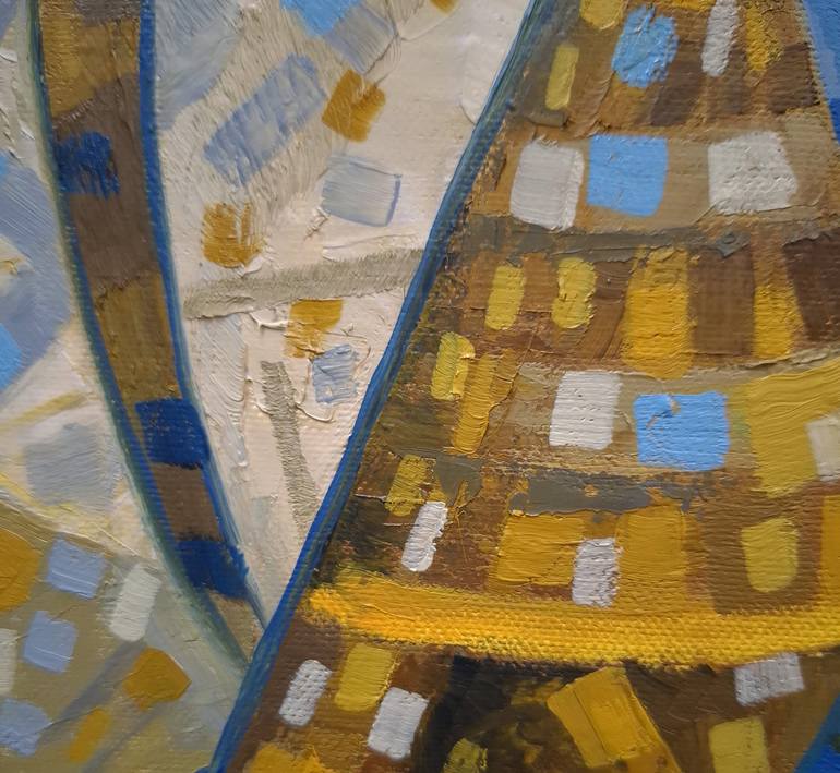 Original Impressionism Boat Painting by Serhii Voichenko