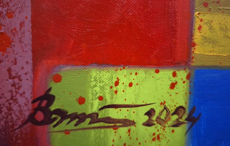 Original Abstract Painting by Serhii Voichenko