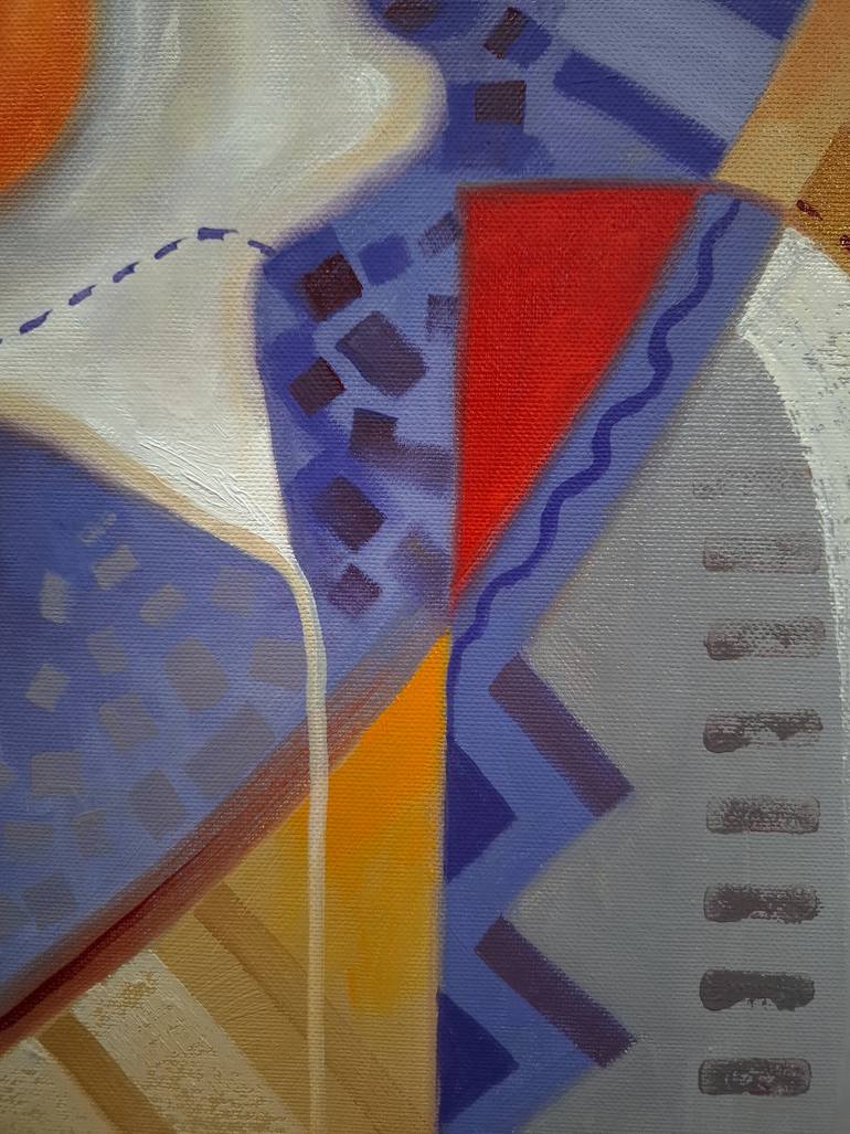 Original Surrealism Abstract Painting by Serhii Voichenko