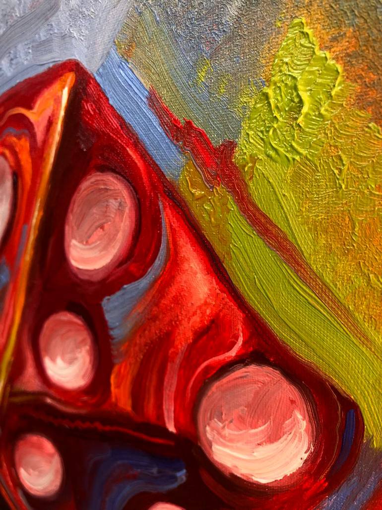 Original Art Deco Still Life Painting by Serhii Voichenko