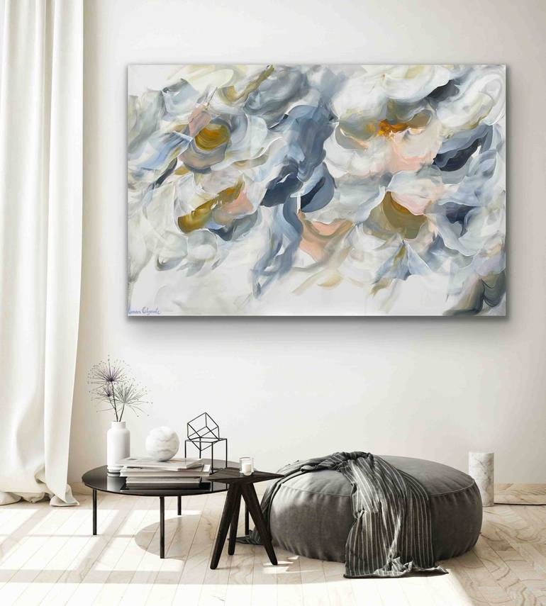 Original Abstract Expressionism Abstract Painting by Ivana Gigovic