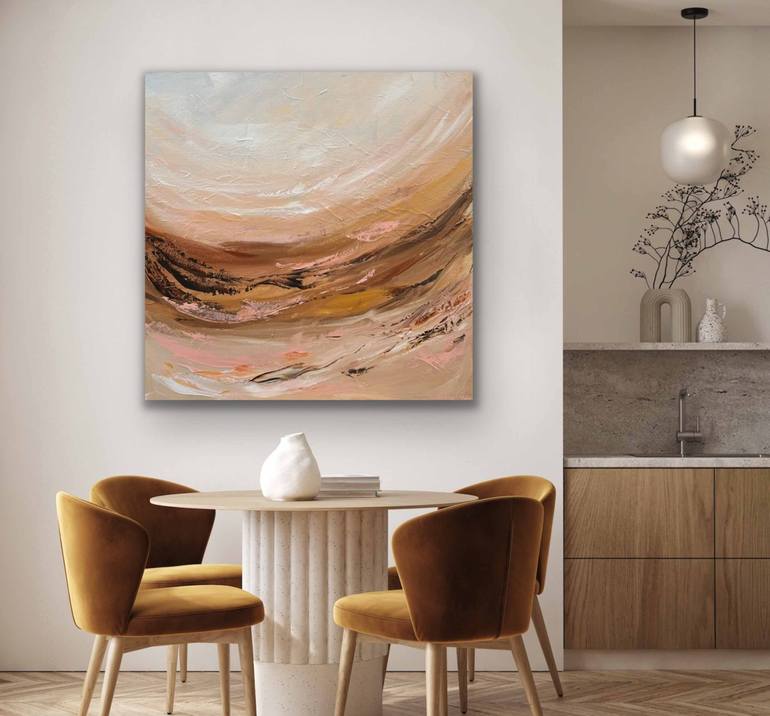 Original Abstract Expressionism Abstract Painting by Ivana Gigovic