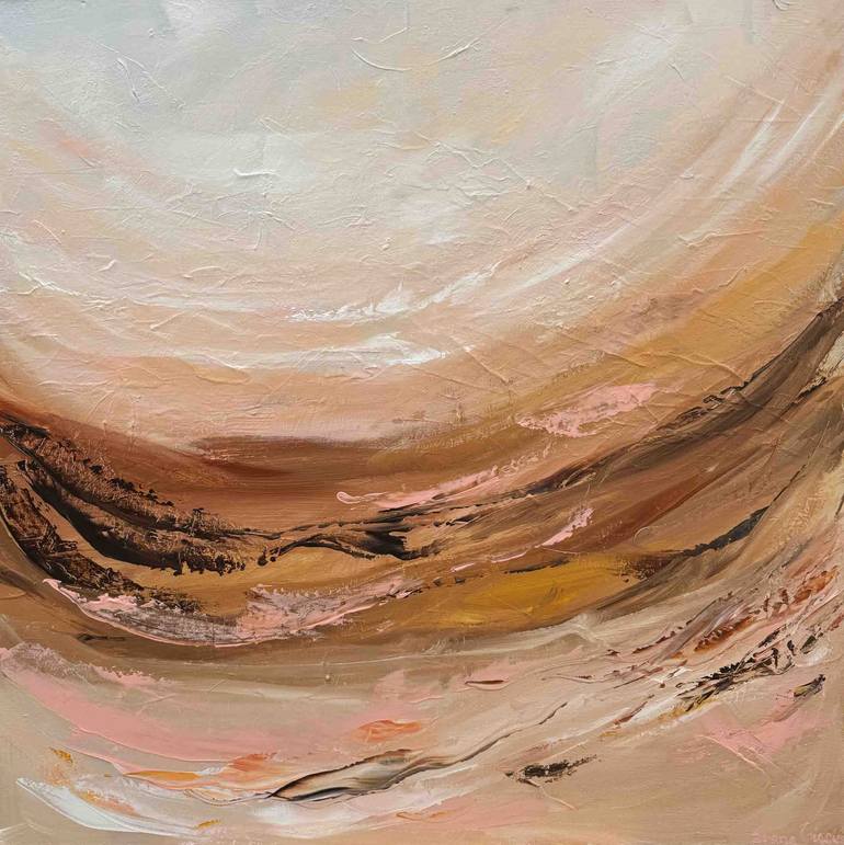 Original Abstract Expressionism Abstract Painting by Ivana Gigovic