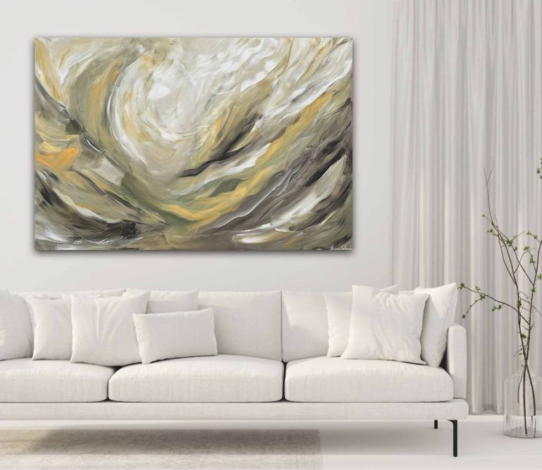 Original Abstract Expressionism Abstract Painting by Ivana Gigovic