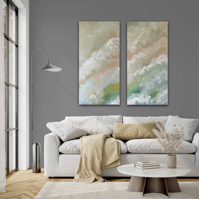 Original Abstract Expressionism Abstract Painting by Ivana Gigovic