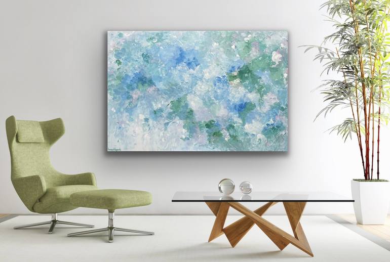 Original Abstract Expressionism Abstract Painting by Ivana Gigovic