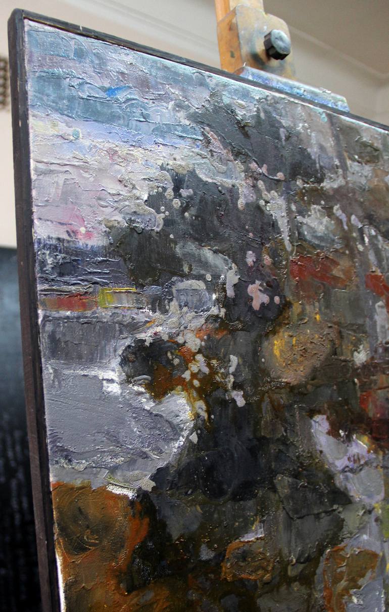 Original Impressionism Landscape Painting by Yehor Antsyhin