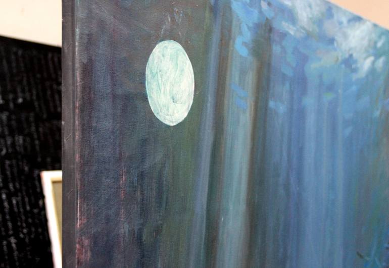 Original Conceptual Water Painting by Yehor Antsyhin