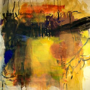 Original Abstract Expressionism Abstract Paintings by Barbara Schauss