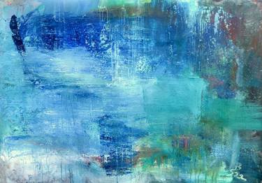 Original Abstract Water Paintings by Barbara Schauss