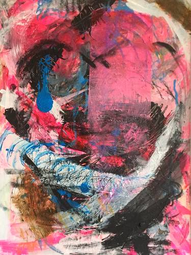 Original Abstract Love Paintings by Barbara Schauss