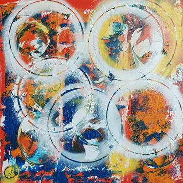 Original Abstract Paintings by Sarah IVARS