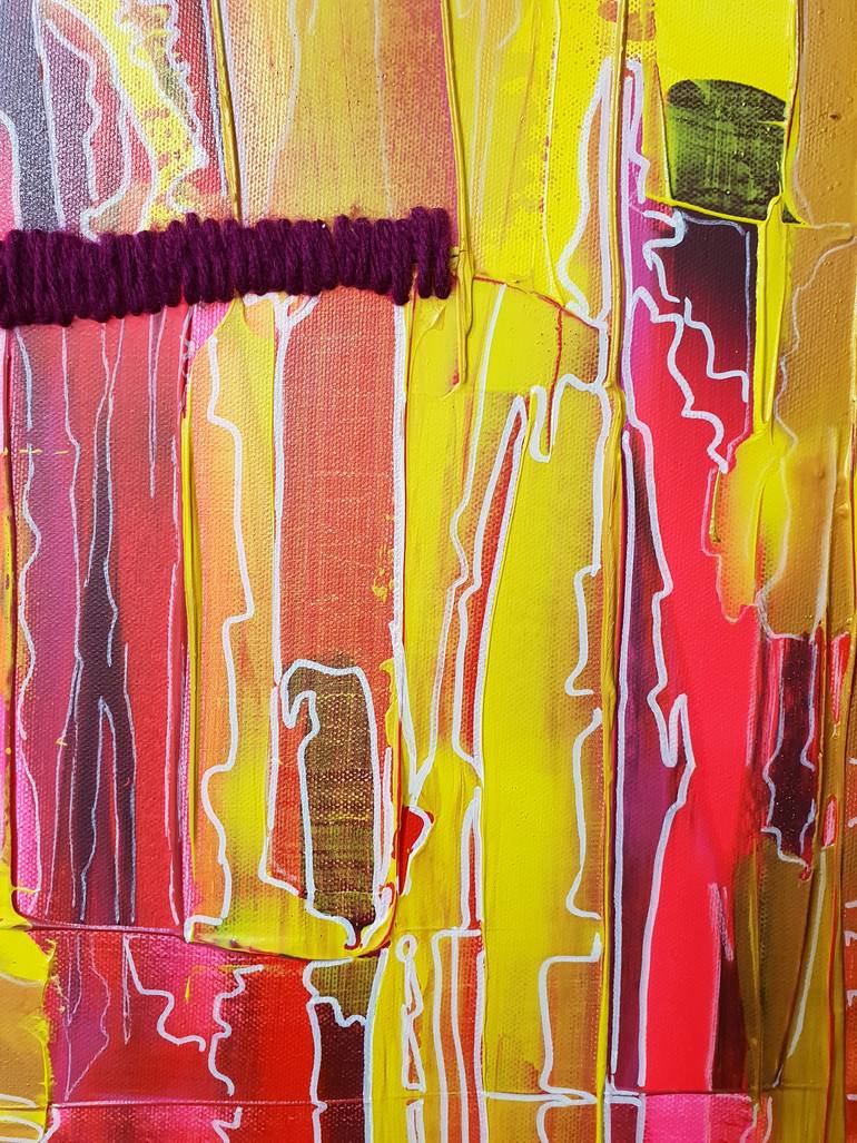 Original Abstract Painting by Adi Kichelmacher