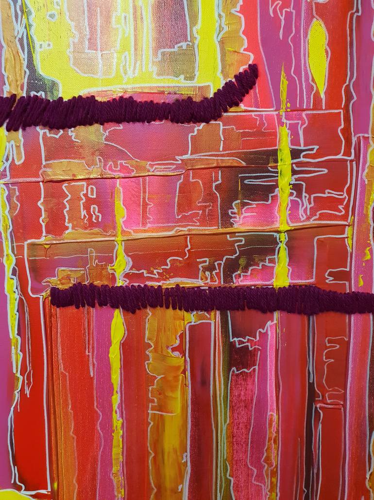 Original Abstract Painting by Adi Kichelmacher