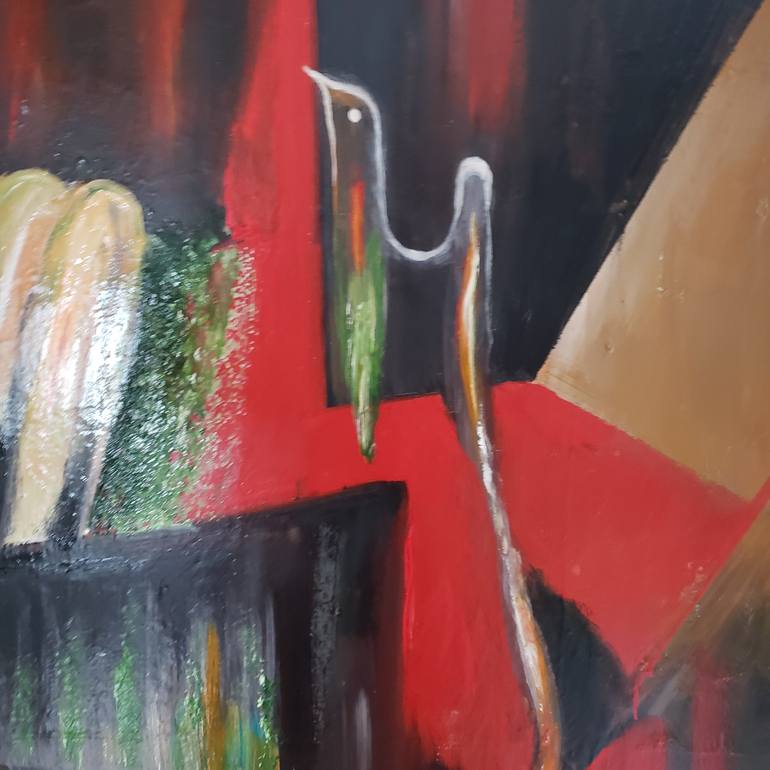 Original Abstract Painting by Romeo Dobrota
