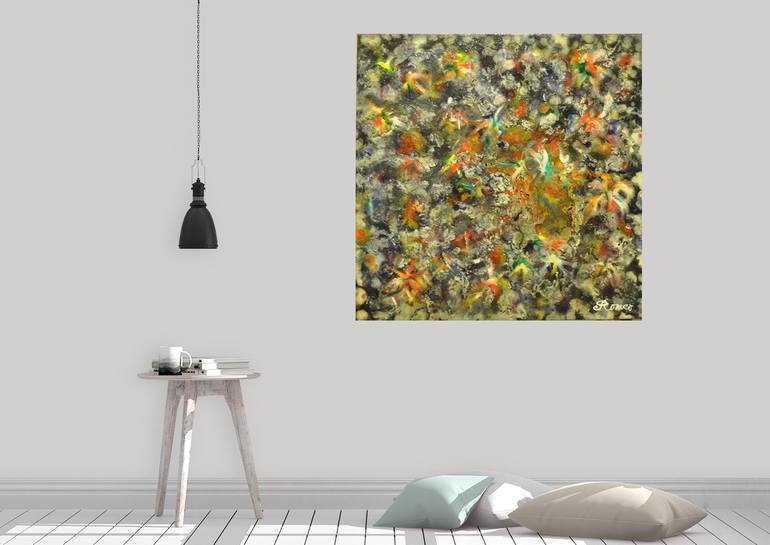 Original Abstract Painting by Romeo Dobrota