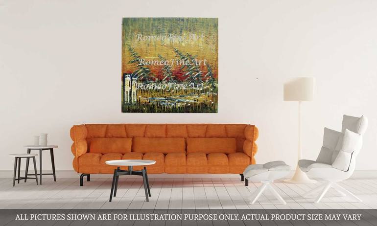 Original Impressionism Landscape Painting by Romeo Dobrota